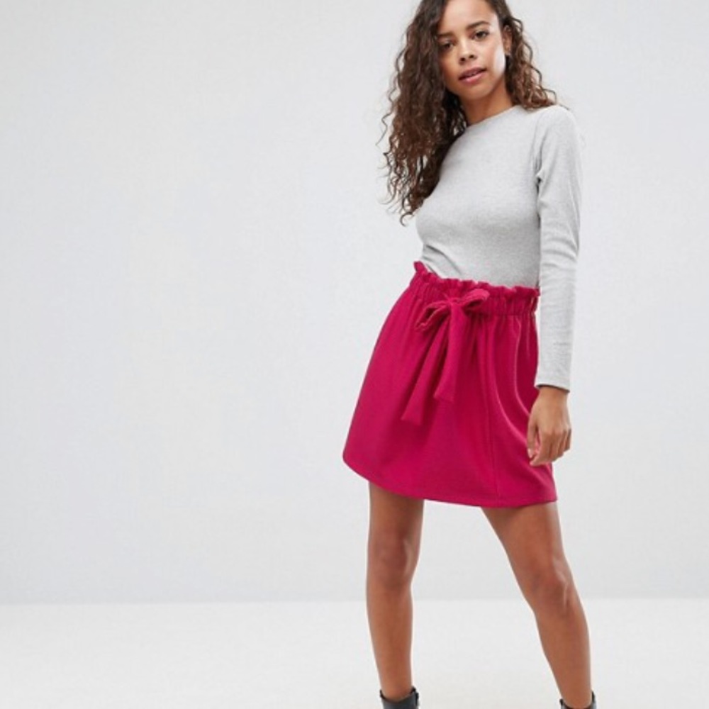 🌸Paper Bag Waist Skirt